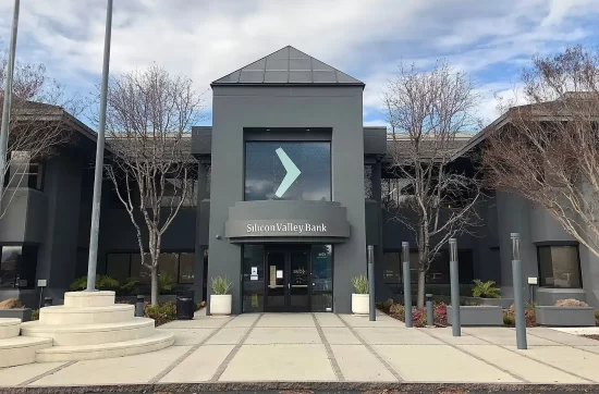 The headquarters of Silicon Valley Bank at 3003 West Tasman Drive, Santa Clara, California. Image credit: Minh Nguyen 2023, licensed under the Creative CommonsAttribution-Share Alike 4.0 International license.
